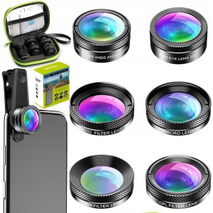 ZESTAW OBIEKTYWÓW DO TELEFONU 6w1 APL-DG6