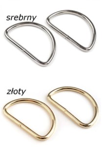 Półkole metalowe 32 mm (1szt)