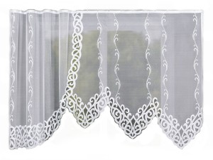 Firanka żakardowa Hermina 019314 160 x 300 biała.