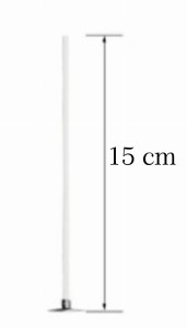 Knot z blaszką 15 cm ( 10 szt )