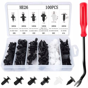 ZESTAW SPINEK I KOŁKÓW SAMOCHODOWYCH ZE ŚCIĄGACZAMI CPPS-101