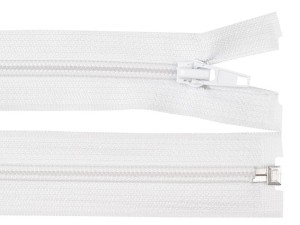Zamek żyłka rozdzielczy 75 cm ( Biały )