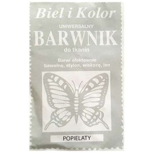 Barwnik do tkanin Motylek (Popielaty)