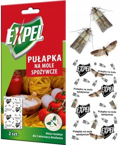 EXPEL - pułapka na mole spożywcze 2szt.