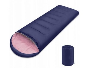 Śpiwór turystyczny z kapturem mumia kołdra kolory