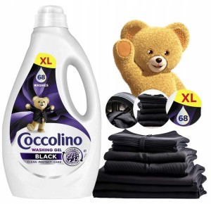 Coccolino Black & Dark XL Żel Do Prania Czarnych i Ciemnych Tkanin 68 Prań 2,72l