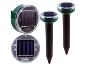 ODSTRASZACZ KRETÓW SZKODNIKÓW SOLARNY 2 SZT ZESTAW