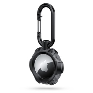 TECH-PROTECT TPUCARBON APPLE AIRTAG 1 / 2 BLACK