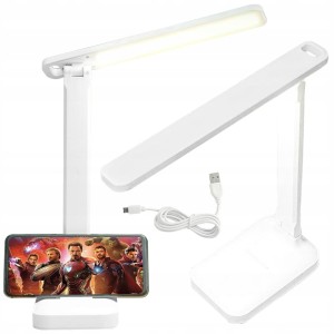 LAMPKA BIURKOWA Z PODSTAWKĄ NA TELEFON 869