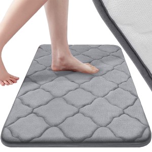 DYWANIK ŁAZIENKOWY BAT-MAT-01 SZARY