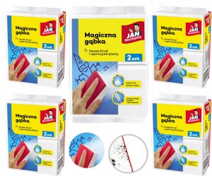 Jan Niezbędny Magiczna Gąbka 10 szt.