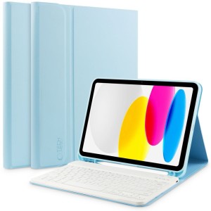 TECH-PROTECT SC PEN + KEYBOARD IPAD 10.9” 10 / 2022 / 11” 11 / 2025 SKY BLUE