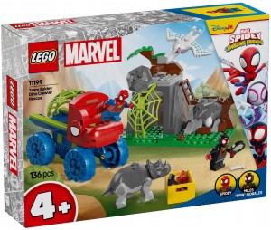 11199 - LEGO Super Heroes - Misja ratunkowa zespołu Spidey'ego w dinoterenówce