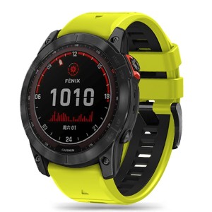 TECH-PROTECT ICONBAND PRO GARMIN FENIX 5X / 5X PLUS / 6X / 6X PRO / 7X / 8 / 8 PRO (51 MM) LIME/BLACK