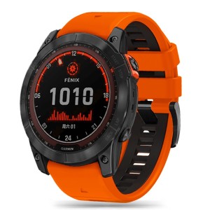 TECH-PROTECT ICONBAND PRO GARMIN FENIX 5X / 5X PLUS / 6X / 6X PRO / 7X / 8 / 8 PRO (51 MM) ORANGE/BLACK