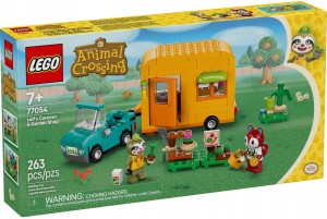 77054 - LEGO Animal Crossing - Leif i jego karawan oraz sklep ogrodniczy