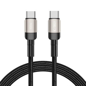 TECH-PROTECT ULTRABOOST EVO TYPE-C CABLE PD 100W / 5A 200CM TITANIUM