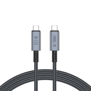 TECH-PROTECT ULTRABOOST MAX USB 4.0 8K 40GBPS TYPE-C CABLE PD 240W 200CM GREY