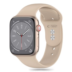 TECH-PROTECT SILICONE APPLE WATCH 8 / 9 / 10 / 11 / SE / ULTRA (44 / 45 / 46 / 49 MM) WALNUT