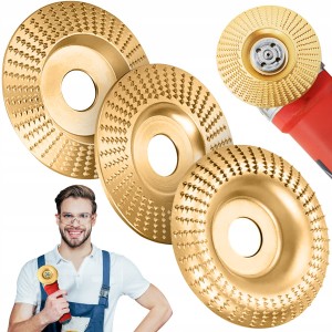 ŚCIERNICA TARCZA DO DREWNA ZESTAW 3SZT. GWH-100