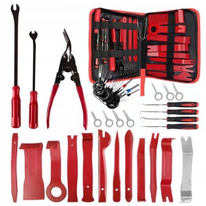 ZESTAW ŚCIĄGACZY TAPICERKI URS-40 czerwone