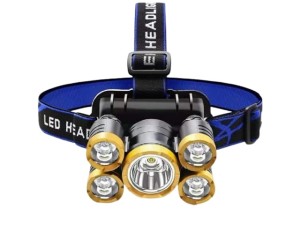 LATARKA CZOŁOWA CZOŁÓWKA LAMPA MOCNA MAŁA 5x LED