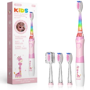 SONICZNA SZCZOTECZKA DLA DZIECI SG-977 RÓŻOWA