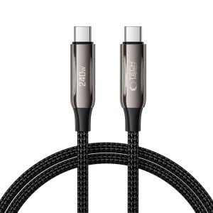 TECH-PROTECT UB10T ULTRABOOST TYPE-C CABLE PD 240W / QC4.0 100CM BLACK
