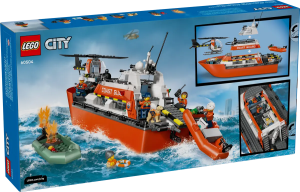 60504 - LEGO City - Łódź ratunkowa i helikopter straży przybrzeżnej