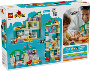 10470 - LEGO DUPLO - Nowoczesny dom rodzinny 3 w 1 z figurkami