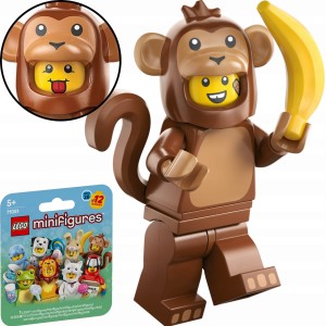 71051 - LEGO Minifigures - Seria 28 — Zwierzęta - KOSTIUM MAŁPY