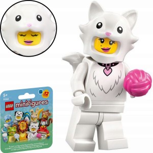 71051 - LEGO Minifigures - Seria 28 — Zwierzęta - KOSTIUM PUSZYSTEGO KOTA
