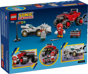 77118 - LEGO Sonic the Hedgehog - Silver w samochodzie kontra Knuckles w monster trucku