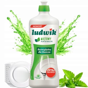 Ludwik Płyn Do Naczyń Miętowy Butelka 900g