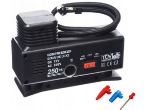 KOMPRESOR SAMOCHODOWY SPRĘŻARKA POMPKA 230/12V