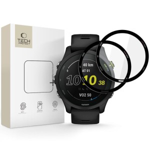 SZKŁO HYBRYDOWE TECH-PROTECT GLASS FLEX+ 2-PACK GARMIN FORERUNNER 255 / 255 MUSIC BLACK