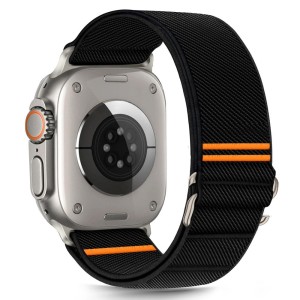 TECH-PROTECT NYLON SLIP APPLE WATCH 8 / 9 / 10 / 11 / SE / ULTRA (44 / 45 / 46 / 49 MM) BLACK