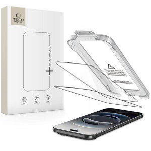 SZKŁO HARTOWANE TECH-PROTECT QUICK SET+ 2-PACK IPHONE AIR BLACK
