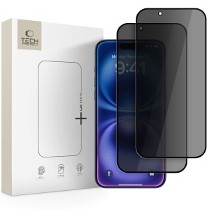 SZKŁO PRYWATYZUJĄCE TECH-PROTECT GLASS SPY+ 2-PACK IPHONE AIR PRIVACY