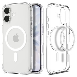 SPIGEN ULTRA HYBRID MAG MAGSAFE IPHONE 17 CLEAR/WHITE