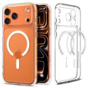 SPIGEN ULTRA HYBRID MAG MAGSAFE IPHONE 17 PRO CLEAR/WHITE