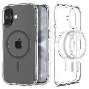 SPIGEN ULTRA HYBRID MAG MAGSAFE IPHONE 17 CLEAR/GRAPHITE