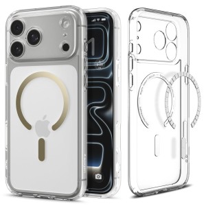 SPIGEN ULTRA HYBRID MAG MAGSAFE IPHONE 17 PRO MAX CLEAR/GOLD