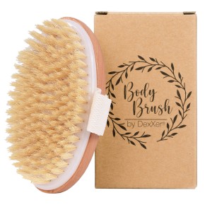 SZCZOTKA DO MASAŻU OWALNA BEZ WYPUSTEK MBB-15