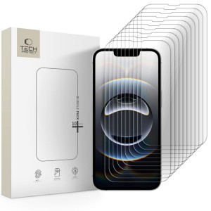 SZKŁO HARTOWANE TECH-PROTECT BUNDLE 10-PACK IPHONE 13 / 13 PRO / 14 / 16E / 17E CLEAR