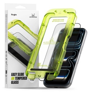 SZKŁO HARTOWANE RINGKE EASY SLIDE ANTI REFLECTIVE TEMPERED GLASS IPHONE 17 PRO MAX BLACK