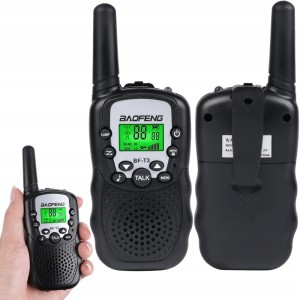 WALKIE TALKIE BAOFENG CZARNE T3-BLACK