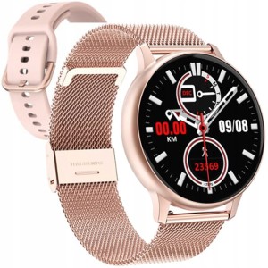 SMARTWATCH DAMSKI 2 BRANSOLETKI DT88PRO