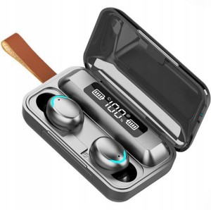 SŁUCHAWKI BEZPRZEWODOWE ZE SKÓRZANYM UCHWYTEM M21