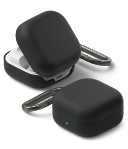 RINGKE SILICONE SAMSUNG GALAXY BUDS 4 / 4 PRO BLACK